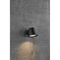 Nordlux Luminaire mural d'extérieur ALERIA GU10 IP44, noir mat 