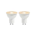 Nordlux Ampoule LED SMART SPOT lot de 2, Tunable White, contrôlable par Bluetooth PAR16 clair GU10 9