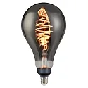 Ampoule Edison forme d'ampoule DECO PS160 SPIRAL A160 clair E27 8,5W 200lm 1800K 360° CRI 80 gradable dégager