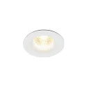 Nordlux Downlight STARKE rond IP20, scintillant, blanche gradable