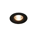 Nordlux Downlight STARKE rond IP20, scintillant, noir  gradable