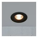 Nordlux Downlight STARKE rond IP20, scintillant, noir  gradable