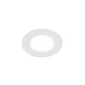 Nordlux downlight SIEGE IP65, glossy, white 