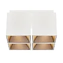 Nordlux Luminaire de plafond ETHAN 4 flammes GU10 IP20, blanc mat 