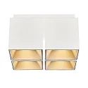 Nordlux Luminaire de plafond ETHAN 4 flammes GU10 IP20, blanc mat 