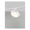 Nordlux 1-Projecteur monophasé LINK DISKIE IP20, blanc mat 