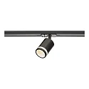 Nordlux 1-Projecteur monophasé LINK RONDIE GU10 IP20, noir mat 