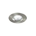 Nordlux Plafonnier encastré DON SMART RGB Tunable White, RGB IP65, nickel brossé gradable