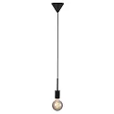 Nordlux Luminaire à suspension PACO à 1 flamme E27 IP20 mat, noir