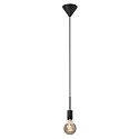 Nordlux Luminaire à suspension PACO à 1 flamme E27 IP20 mat, noir