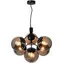 Nordlux Luminaire à suspension IVONA 6 flammes E27 IP20 mat, noir , blanche