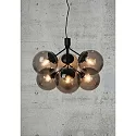 Nordlux Luminaire à suspension IVONA 6 flammes E27 IP20 mat, noir , blanche