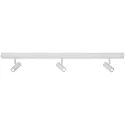 Luminaire de plafond OMARI 3 flammes IP20, mat, blanche gradable