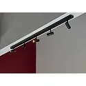 Nordlux Luminaire de plafond OMARI 5 flammes IP20, mat, noir gradable