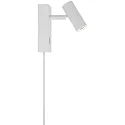 Nordlux Luminaire mural OMARI IP20, mat, blanche gradable