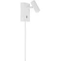 Nordlux Luminaire mural OMARI IP20, mat, blanche gradable