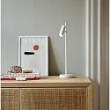Lampe de table OMARI IP20, blanc mat gradable