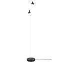 Nordlux Lampadaire OMARI IP20, noir brillant gradable