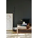 Nordlux Lampadaire OMARI IP20, noir brillant gradable