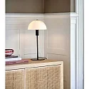 Nordlux Lampe de table ELLEN 20 semi-circulaire, avec interrupteur, avec douille E14 IP20, noir mat 