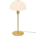 Nordlux Lampe de table ELLEN semi-circulaire, avec interrupteur, avec douille E14 IP20, laiton brossé 