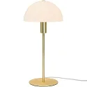 Nordlux Lampe de table ELLEN semi-circulaire, avec interrupteur, avec douille E14 IP20, laiton brossé 