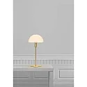 Nordlux Lampe de table ELLEN semi-circulaire, avec interrupteur, avec douille E14 IP20, laiton brossé 