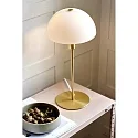 Nordlux Lampe de table ELLEN semi-circulaire, avec interrupteur, avec douille E14 IP20, laiton brossé 