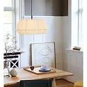 Nordlux Luminaire à suspension DICTE 53 E27 IP20, mat, noir , blanche
