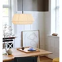 Nordlux Luminaire à suspension DICTE 53 E27 IP20, mat, noir , blanche