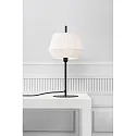 Lampe de table DICTE E14 IP20, mat, noir , blanche