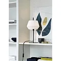 Table lamp DICTE, E14, white
