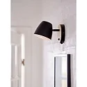 Nordlux Luminaire mural THEO GU10 IP20, mat, noir 