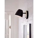 Nordlux Luminaire mural THEO GU10 IP20, mat, noir 