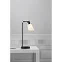 Table lamp MOLLI, E14, black/opal