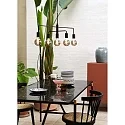 Nordlux Pendant luminaire GLOOM, 5 flames, E27, black