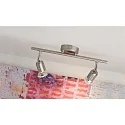 Nordlux Luminaire de plafond AVENUE 2 GU10 IP20, argent