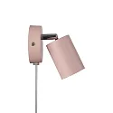 Nordlux Luminaire mural EXPLORE avec interrupteur, réglable, avec douille GU10 IP20, rose poudré 