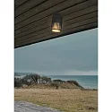 Nordlux Plafonnier extérieur ALUDRA E27 IP54, seaside anthrazit gradable