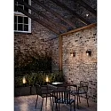 Nordlux Borne d'éclairage ALUDRA 45 E27 IP44, seaside brun métallique gradable