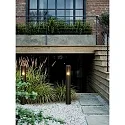 Nordlux Borne d'éclairage ALUDRA 95 E27 IP44, seaside brun métallique gradable