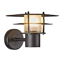 Luminaire mural d’extérieur BASTIA 24 E14 IP54 noir