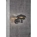 Luminaire mural d’extérieur KURNOS 20 E14 IP54 noir