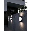 LED Outdoor Wall luminaire GRIP SMART, 9W, 2200/6500K, IP54, white