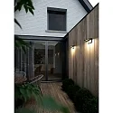 Nordlux LED Outdoor Wall luminaire AGENA Solar luminaire, 5W, 3000K, IP44, black