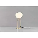 design for the people by Nordlux Lampe de table SHAPES E27 IP20 scintillant, laiton, noir