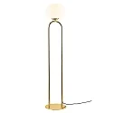 design for the people by Nordlux Lampadaire SHAPES E27 IP20 scintillant, laiton, noir