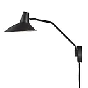 design for the people by Nordlux Luminaire mural DARCI pivotant, rotatif E14 IP20, scintillant, noir 