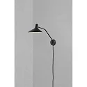 design for the people by Nordlux Luminaire mural DARCI pivotant, rotatif E14 IP20, scintillant, noir 