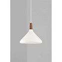 design for the people by Nordlux Luminaire à suspension NORI 27 E27 IP20, scintillant, noir , blanche gradable